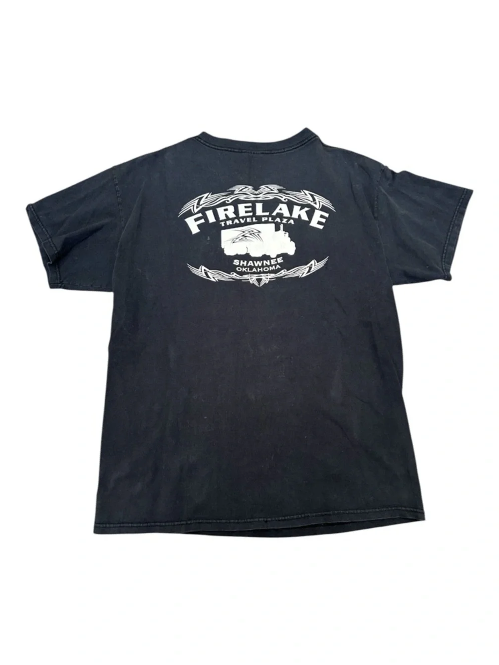 🔥🔥 Vintage Truckers Only‎ Ride Free Eagle Graphic T-Shirt Size Large - EUC